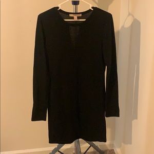 Black long sleeve dress